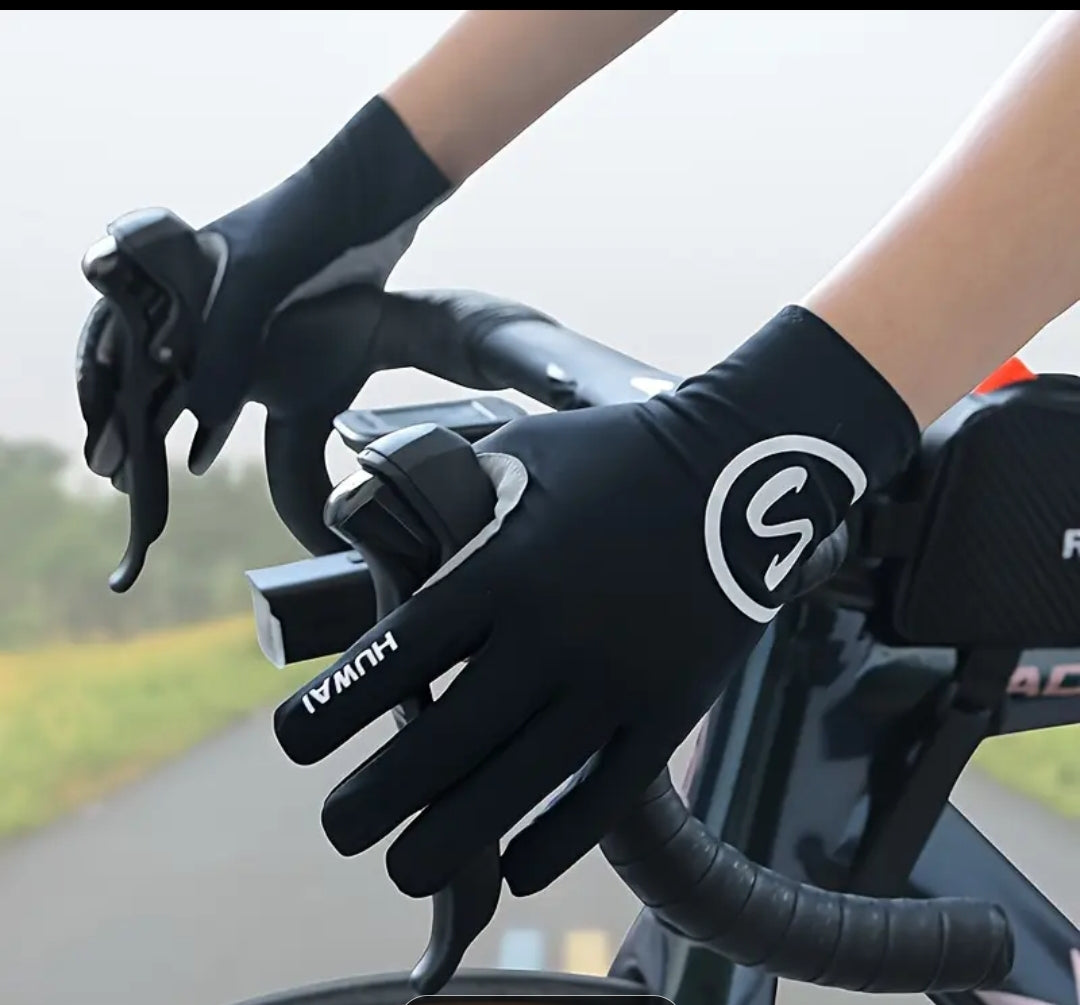 Full finger cycling gloves
