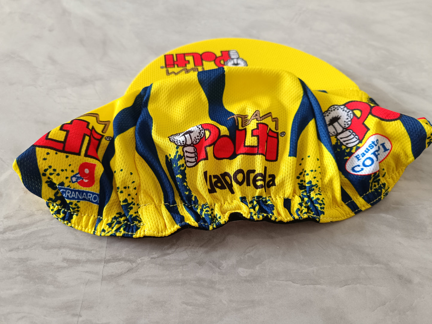 Retro 'Team Polti' cycling cap