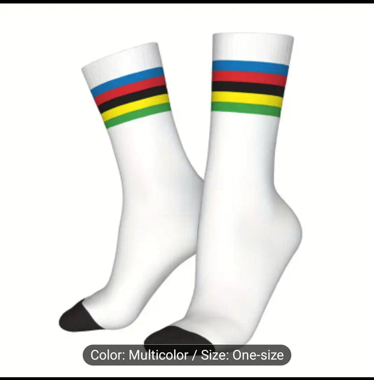 World UCI champion inspired cycling socks
