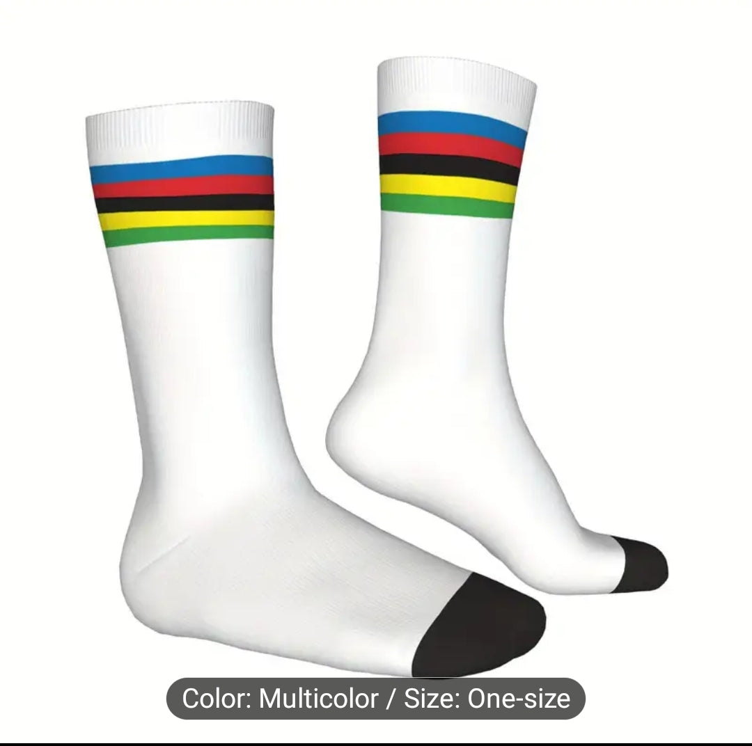 World UCI champion inspired cycling socks