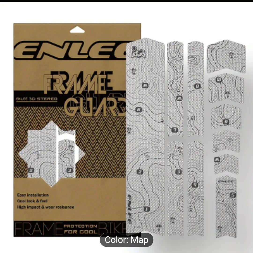 Road/mountain bike frame protector - mountain style