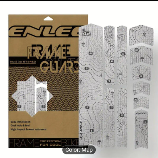 Road/mountain bike frame protector - mountain style