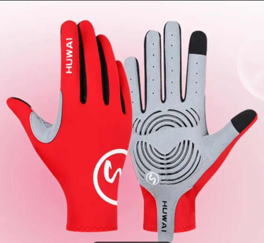 Full finger cycling gloves