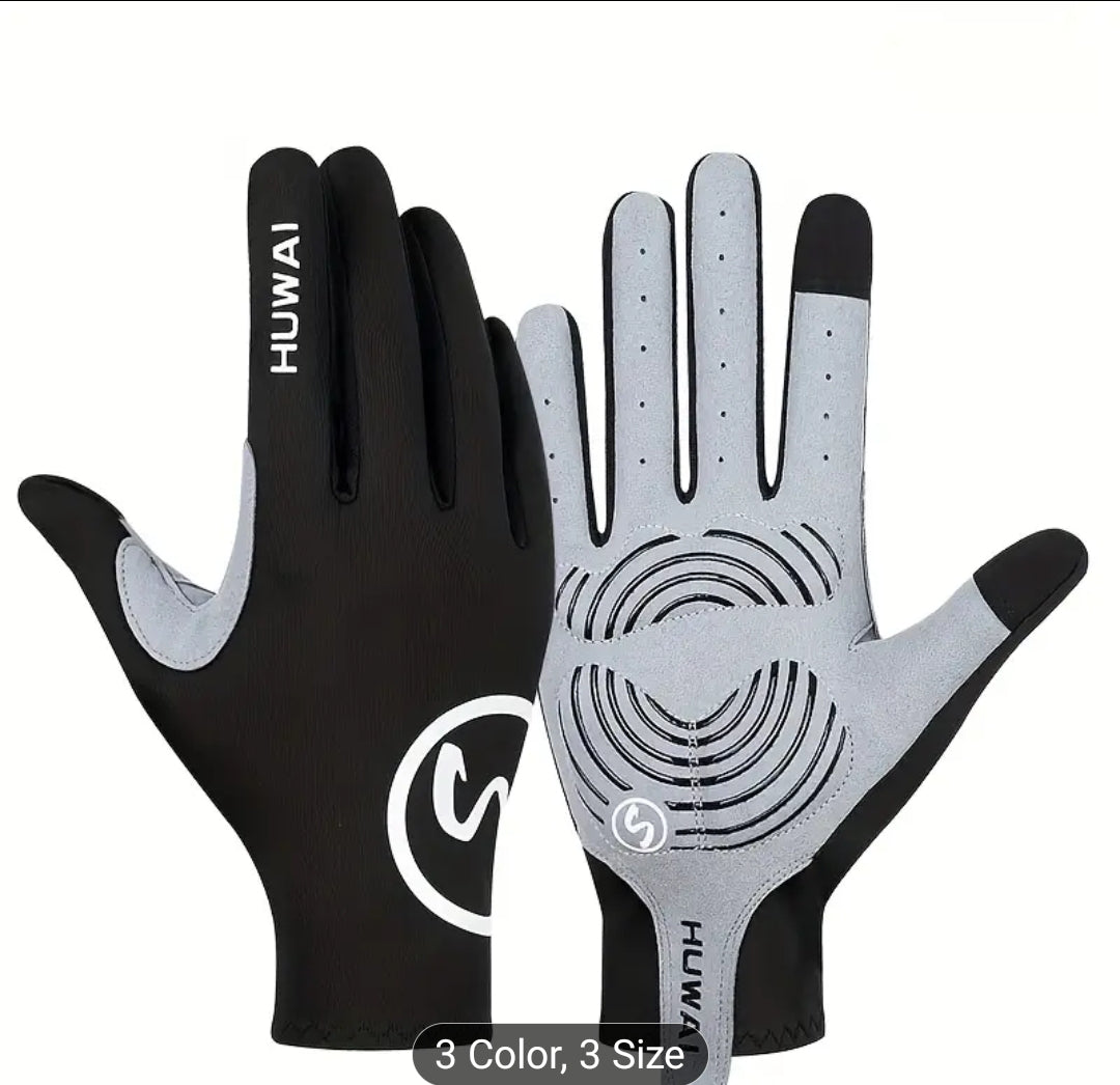 Full finger cycling gloves