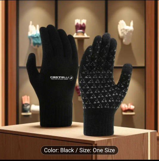 Castelli winter warm cycling gloves