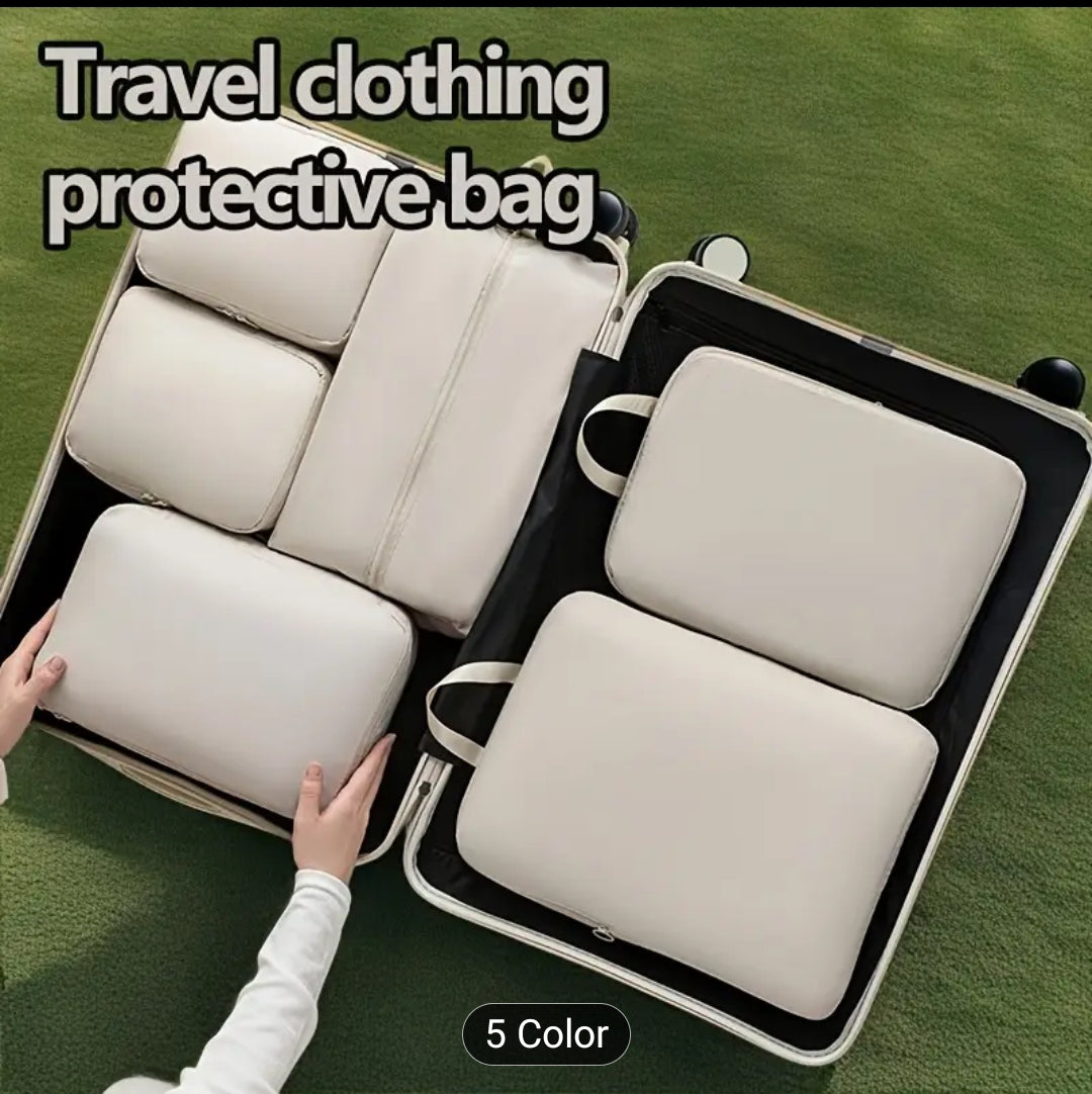 6 piece travel organiser