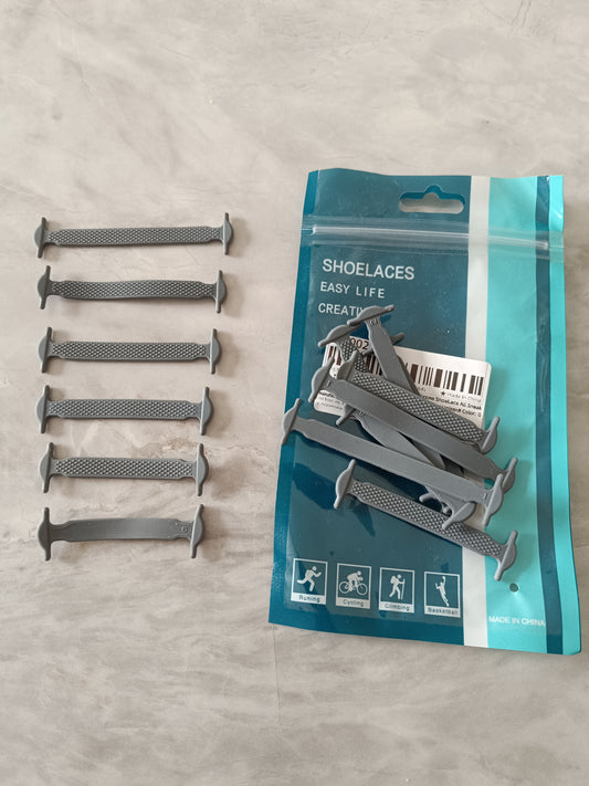 Easy use no tie shoe laces - slip on/slip off